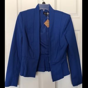 Bebe Royal Blue Blazer